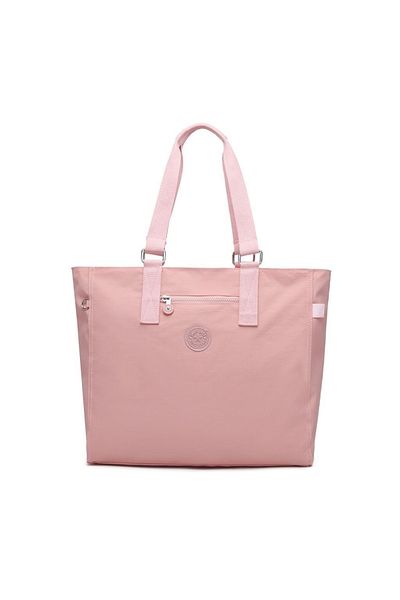 SMART BAGS حقيبة كتف نسائية كبيرة الحجم من القماش المجعد 3184