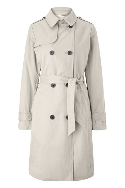 s.Oliver Coat - White - Double-breasted