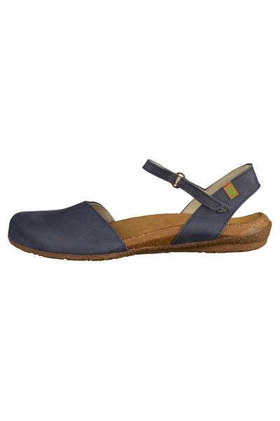 El Naturalista Sandalette - Blau - Blockabsatz