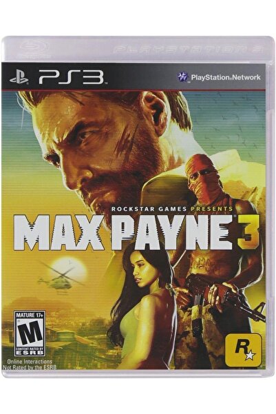 Sony Max Payne 3 Ps3 Oyunu Orijinal - Kutulu Playstation 3 Oyunu