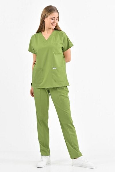 Owlet Medikal Χειρουργική στολή Pistachio Green Lycra