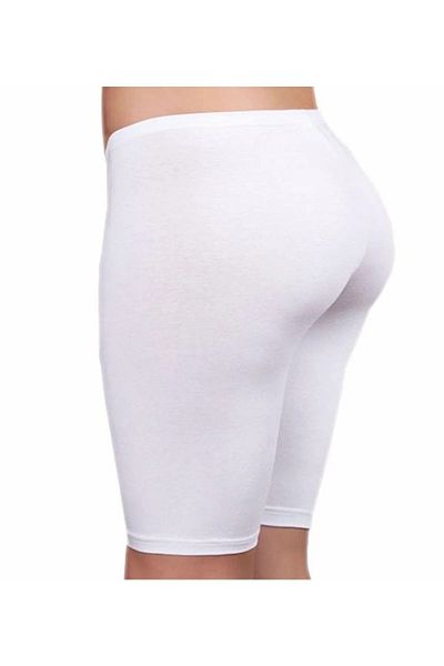 Anıt 3 τεμάχια King Size Plus Size χτενισμένο βαμβακερό κολάν πάνω από το γόνατο 92% βαμβάκι, 8% ελαστάνη