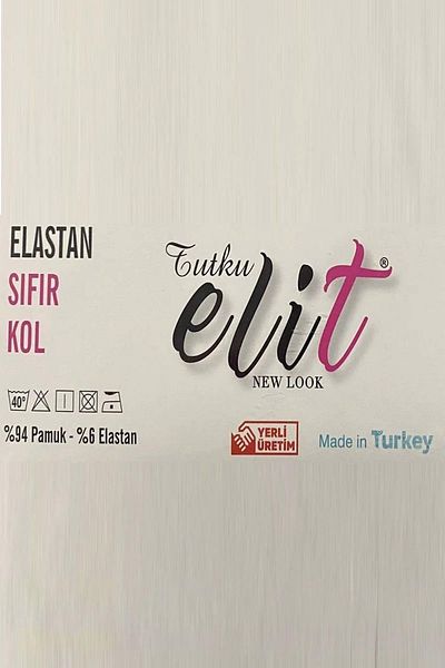 Tutku Elit Γυναικείο εσώρουχο Lycra Zero Sleeve 2201 - 2 Τεμάχια