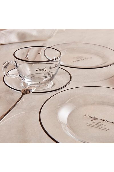 Bella Maison 4-Piece (19 cm) Daily Reminder Cake Plate