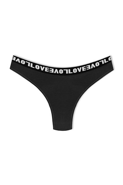 HNX Γυναικεία εσώρουχα 3 Pack Love Elastic Brazilian