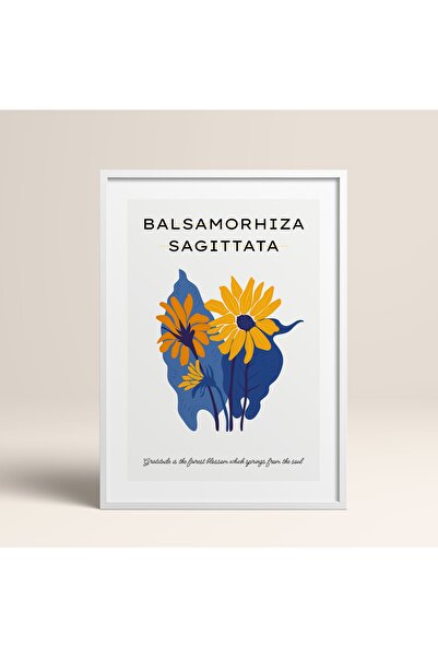 HOMEPACK Înramă Flori înflorite Flori abstracte Pictură de artă modernă