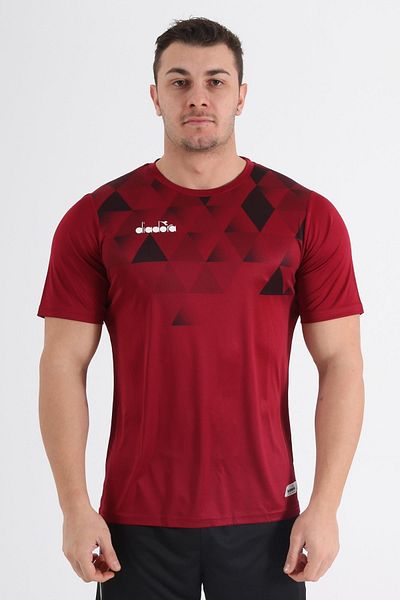 Diadora Μπλουζάκι Alone Training Claret Red