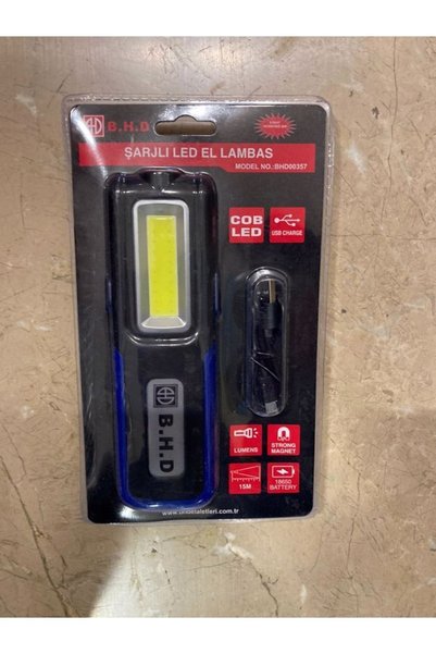 ERPİLSAN Bhd Şarjlı Ledli El Feneri Büyük Bhd00357