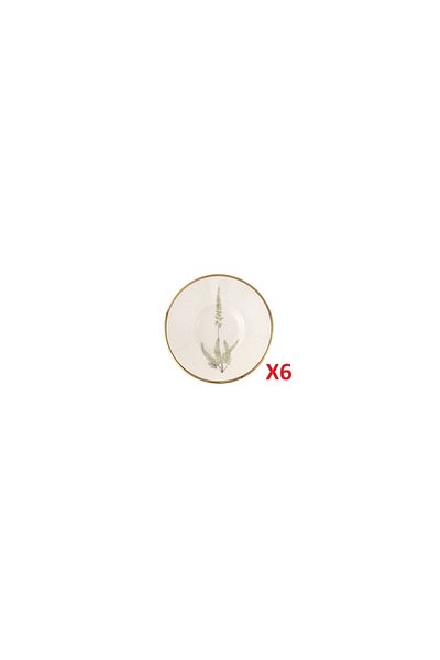 Porland Botanical Tea Plate 11cm 6pcs 04alm008007
