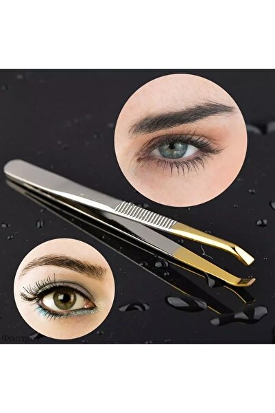 ALYESKA Cımbız Kaliteli Altın Uçlu Solingen Cımbız