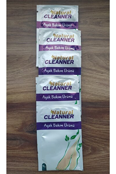 Natural Cleanner Ayak Bakım Ürünü 15gr ( Ayak Ve Ayakkabı Kokusu Için ) 5 Adet