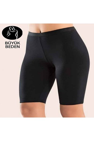 Anıt 5 Pieces Oversize Large Size Combed Cotton Over the Knee Leggings 92% Cotton, 8% Elastane