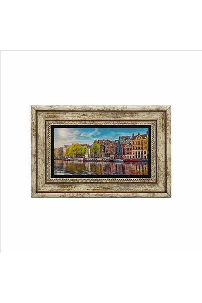 BAKSEPETE Netherlands Printed Natural Stone Painting 20Cmx30Cm Drg-023
