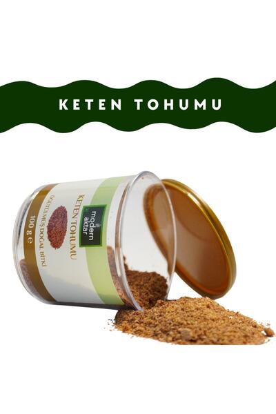Doğal Öğütülmüş Keten Tohumu 100gr