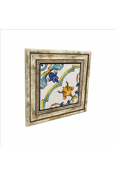 Sadrazam Tablou din piatră naturală imprimată cu model italian 25cmx25cm Kd-083