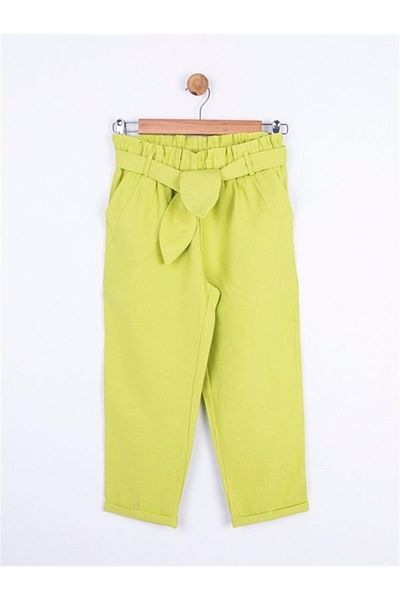 NK Pantaloni cu curea cu talie elastică pentru fetiță