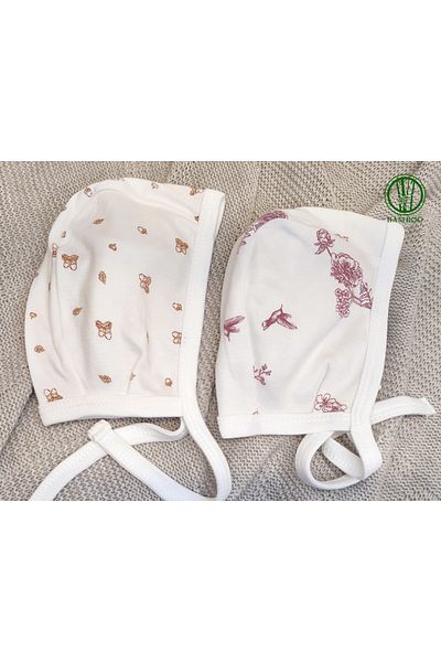 Coco & Bamboo 2-Piece Bamboo Baby Hat Set