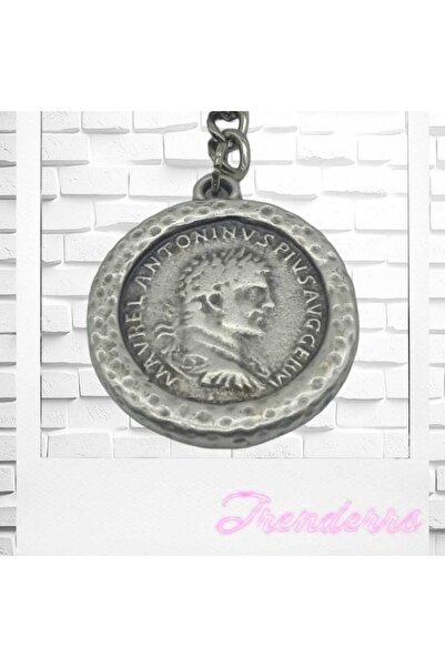 Trenderrs Unisex Caesar Model Metal Keychain and Bag Ornament