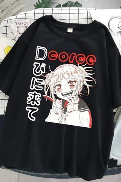 Köstebek Unisex μπλουζάκι My Hero Academia Himiko Toga