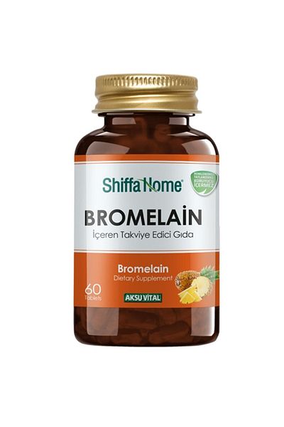 Aksu Vital Bromelain 60 Tablets to Help with Edema