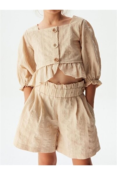 NK Girl's Elastic Waist Madam Shorts