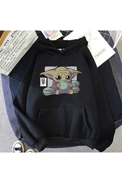 GALASHOP Baby Yoda Star Wars Unisex Kapşonlu