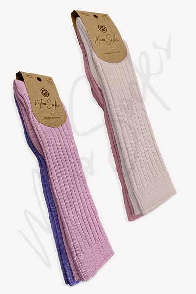 Mono Socks Children's Embossed Knee-high 4-pack Socks