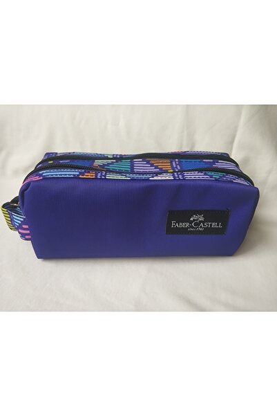 Faber Castell Geantă pentru creion Faber, rotundă, cu 1 compartiment dublu, v...