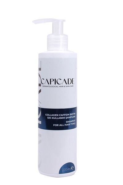 Capicade 220 ml New Packaging - Collagen Caffein Biotin Shampoo