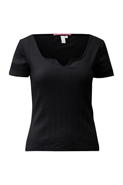 QS by s.Oliver T-Shirt - Grau - Regular Fit