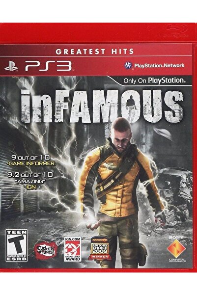 Sony Infamous Ps3 Oyunu Orijinal - Kutulu Playstation 3 Oyunu