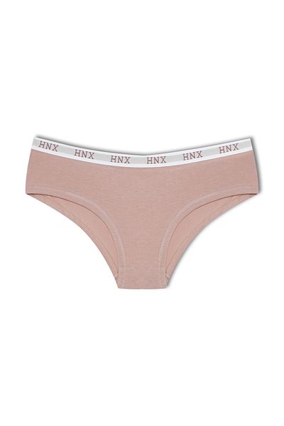 HNX Βαμβακερό Ζακάρ Καουτσούκ Half Boxer Hipster Γυναικεία κιλότα