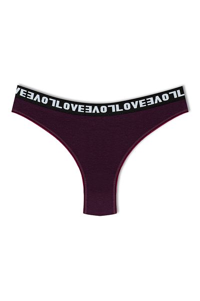HNX Γυναικεία εσώρουχα 3 Pack Love Elastic Brazilian