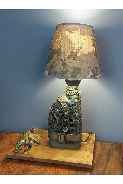 kho military design Military Lampshade Model