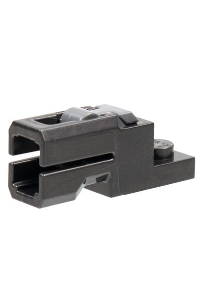 LEGO الأصلي مخصص Akseusar Minifigure Weapon 1 X 2 Brick Bazooka Buzaka Blaster رمادي لامع 2 قطعة