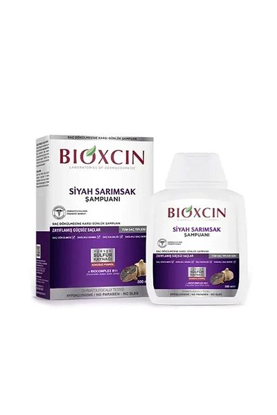 Bioxcin 300 Ml Black Garlic Shampoo