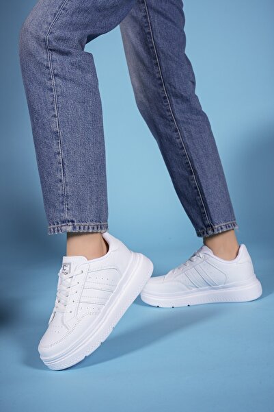 Riccon Dámské Sneakers00121013 White White