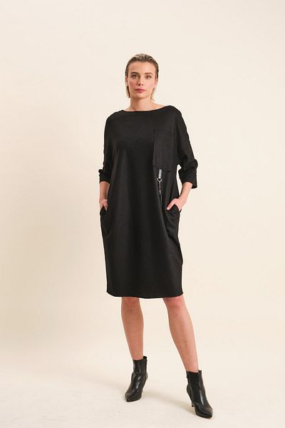 VERDA Rochie oversize cu buzunar