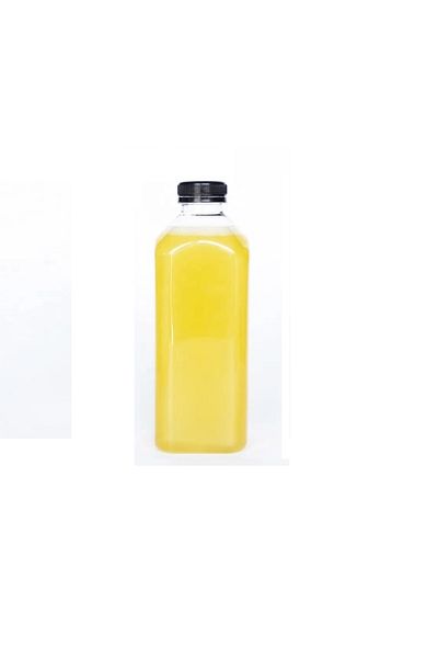 mbkambalaj 1000ml Pet Square Bottle And Black Lid (60 Pieces)