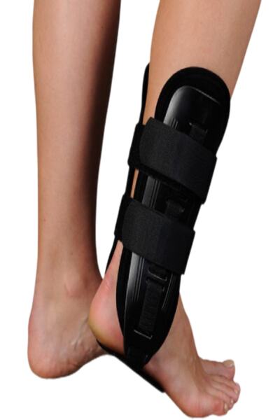 LipoPoint طلاء الهواء لتقويم العظام - جبيرة تثبيت الكاحل مع دعامة هوائية من القماش والوسادة