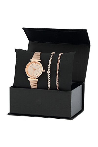 Forentina Rose Kol Saati Bileklik Kombin Set Ps1532