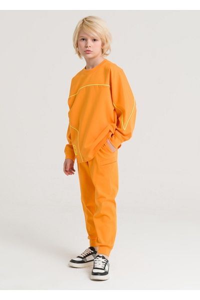 Orange sweatsuit kids 2025