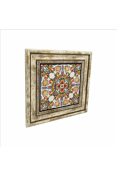 Sadrazam Tablou din piatră naturală imprimată cu model italian 25cmx25cm Kd-086
