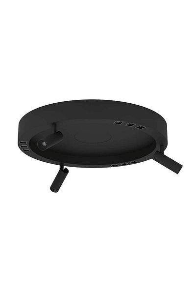 Eglo 390052   Bruscolı Black Led Ceiling Lamp - Steel Cast, Ip20 Max: 3X8W/3X8.5W