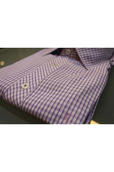 Nehir Men's Capri Sleeve Slim Fit Pocketless Shirt