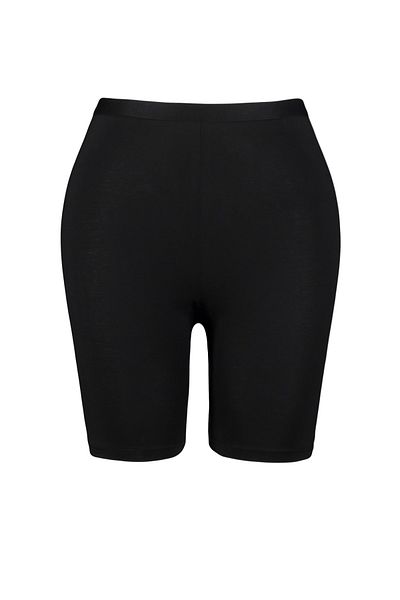Trendyol Curve Plus Size Leggings - Black - High Waist