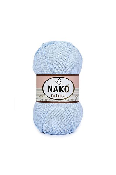 NAKO Diamond 01820 5 Pieces Amigurumi Thread Light Blue
