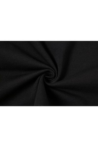 Touz Blunt Blunt Pink Melody Printed Backstitch Black Crop