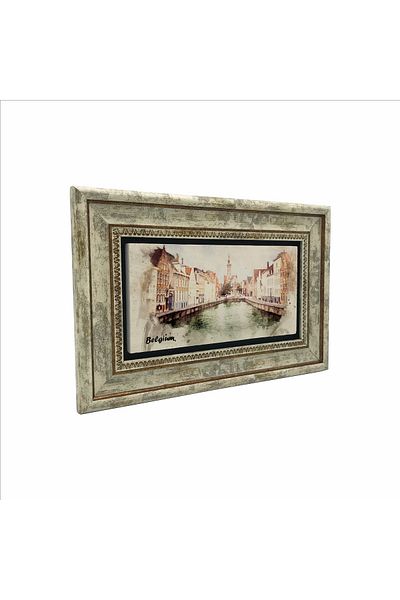 BAKSEPETE Belgium Printed Natural Stone Painting 20Cmx30Cm Drg-028