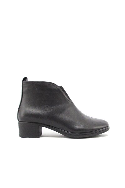 Beety Akyn-102.9115 Siyah Kadın Streç Detaylı Tüm Yüz Yarım Bot